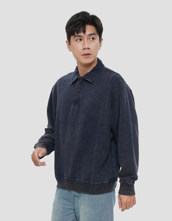 NEVADA HIDDEN SNAP BUTTON SWEATER PRIA