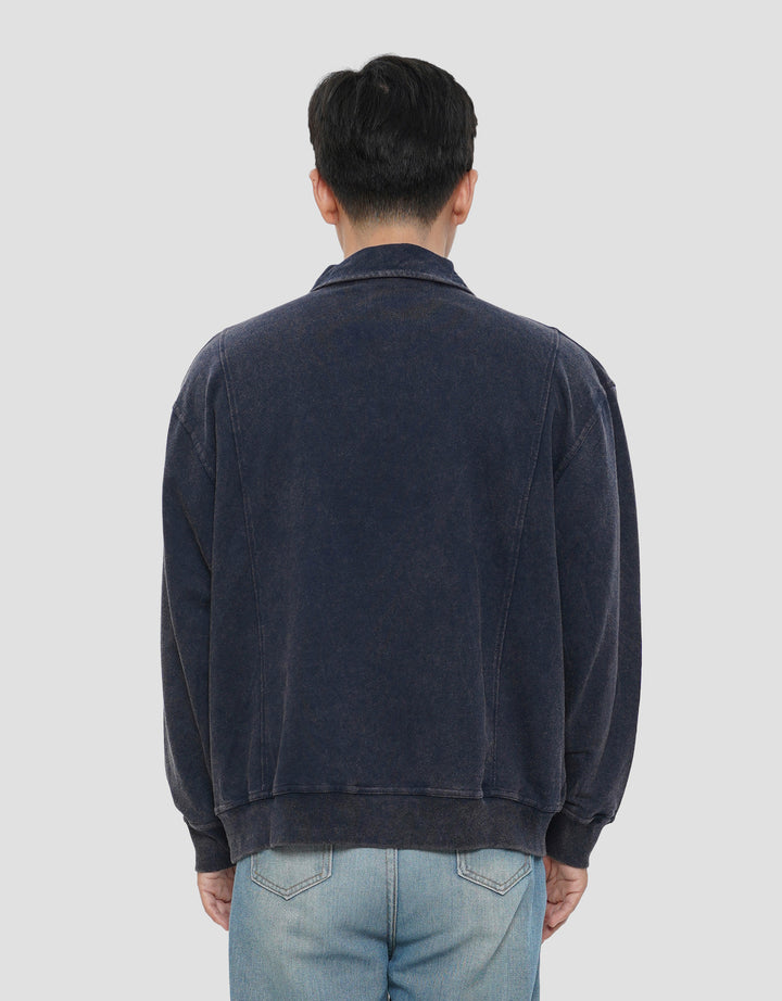 NEVADA HIDDEN SNAP BUTTON SWEATER PRIA