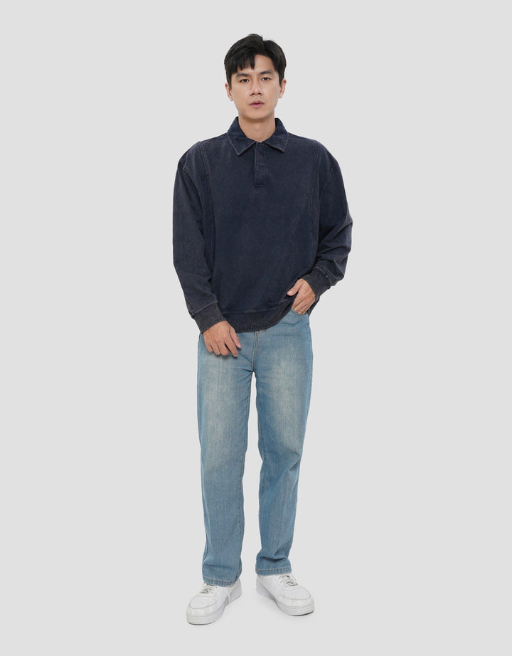 NEVADA HIDDEN SNAP BUTTON SWEATER PRIA