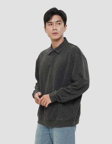 NEVADA HIDDEN SNAP BUTTON SWEATER PRIA