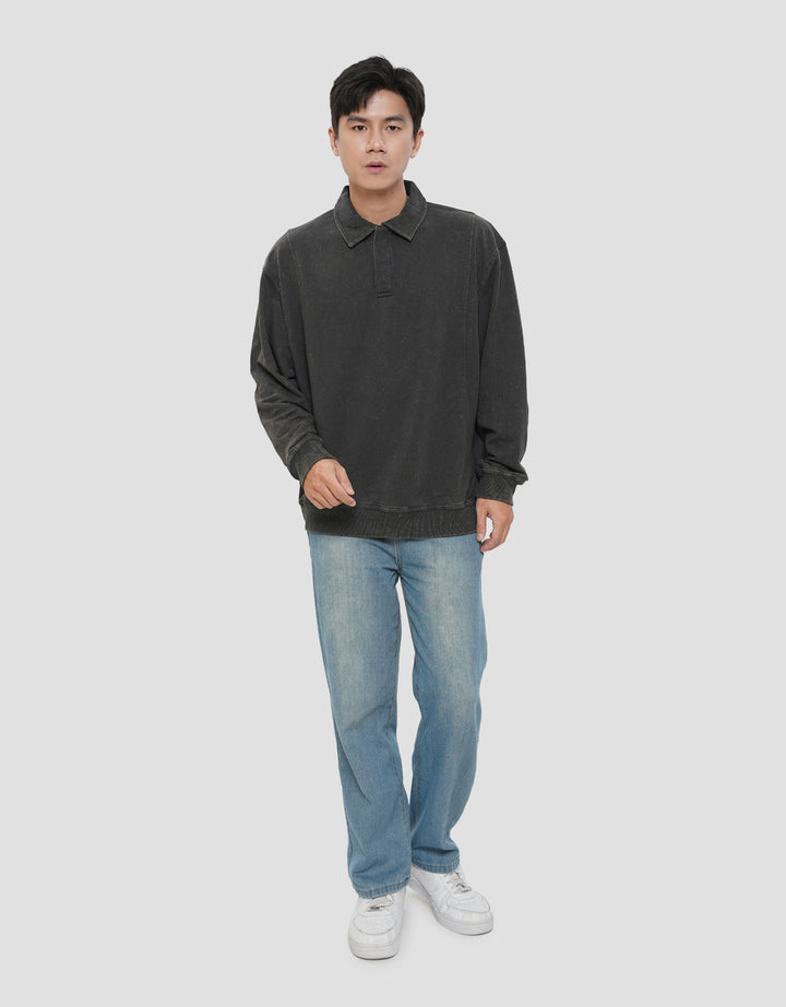 NEVADA HIDDEN SNAP BUTTON SWEATER PRIA