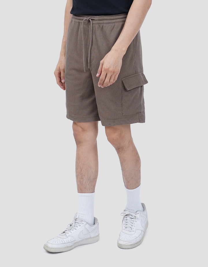 NEVADA CARGO KNEE LENGTH TEXTURE WAFFLE CELANA PENDEK PRIA