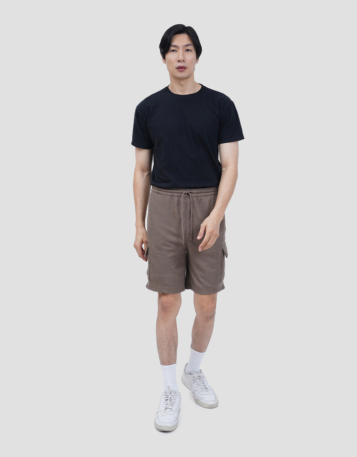 NEVADA CARGO KNEE LENGTH TEXTURE WAFFLE CELANA PENDEK PRIA