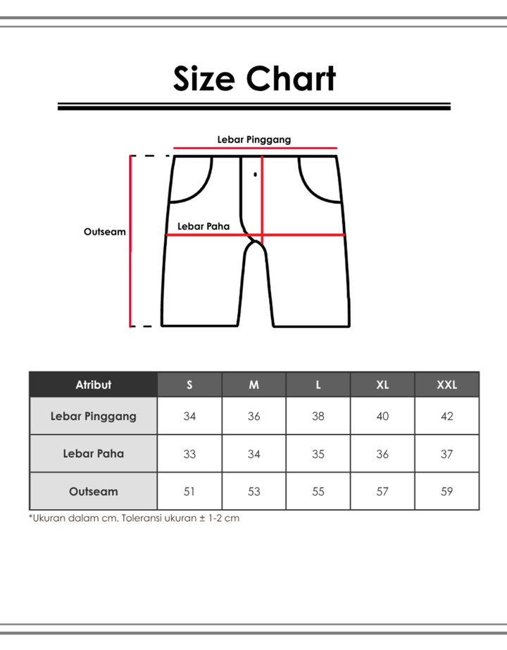 NEVADA TWO POCKET SIDE SEAM CELANA KARGO PRIA