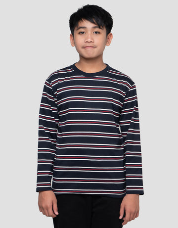 NEVADA STRIPE PRINT KAOS ANAK LAKI-LAKI