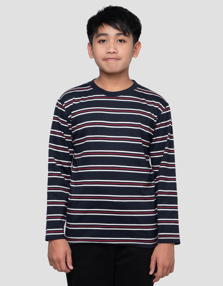 NEVADA STRIPE PRINT KAOS ANAK LAKI-LAKI