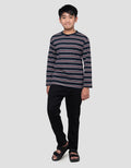 NEVADA STRIPE PRINT KAOS ANAK LAKI-LAKI