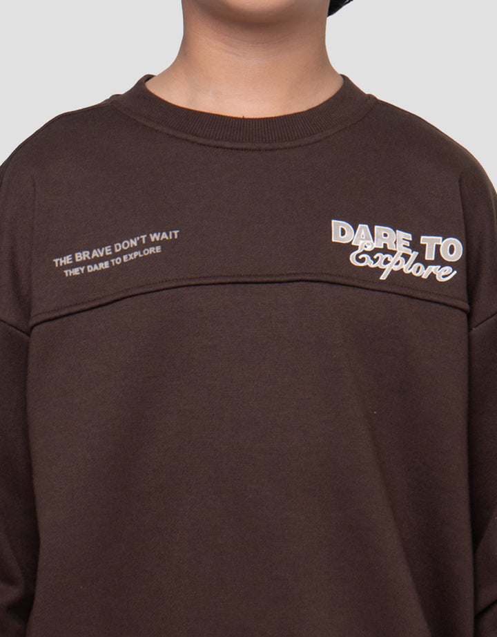 NEVADA DARE TO EXPLORE SWEATER ANAK LAKI-LAKI