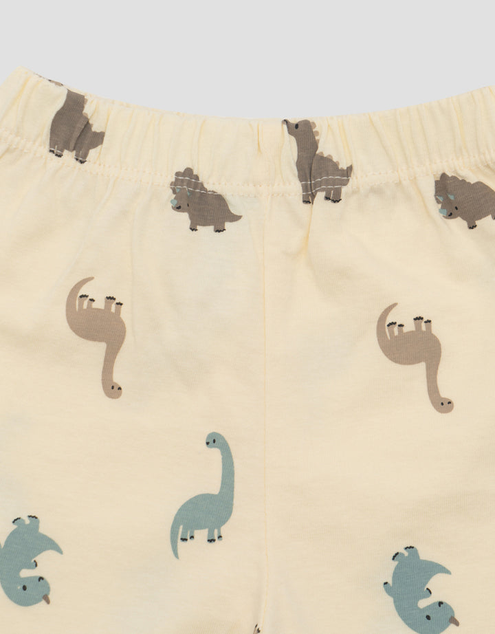 Little M Mini Dino Pakaian Setelan Bayi