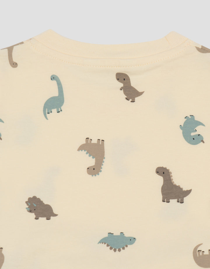 Little M Mini Dino Pakaian Setelan Bayi