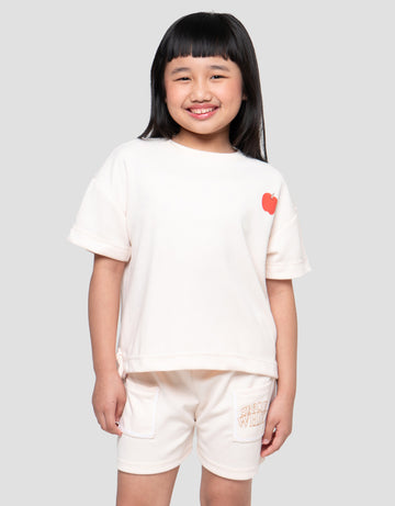 DISNEY PRINCESS SNOW PAKAIAN SETELAN ANAK PEREMPUAN