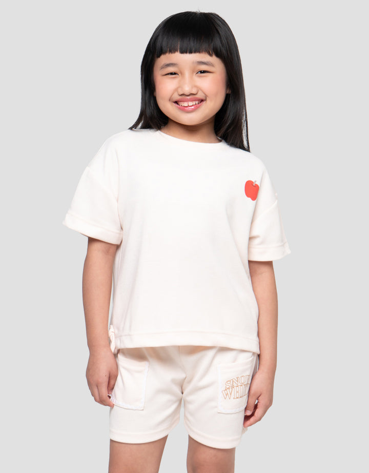 DISNEY PRINCESS SNOW PAKAIAN SETELAN ANAK PEREMPUAN