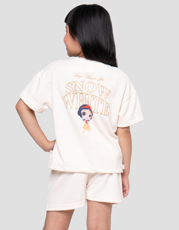 DISNEY PRINCESS SNOW PAKAIAN SETELAN ANAK PEREMPUAN
