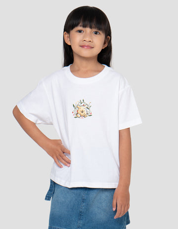 DISNEY POOH PRINT KAOS ANAK PEREMPUAN