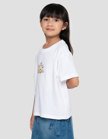 DISNEY POOH PRINT KAOS ANAK PEREMPUAN
