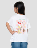 DISNEY POOH PRINT KAOS ANAK PEREMPUAN