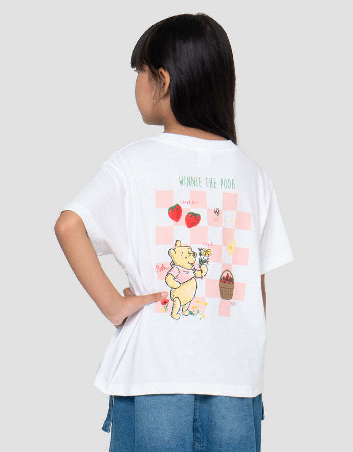 DISNEY POOH PRINT KAOS ANAK PEREMPUAN