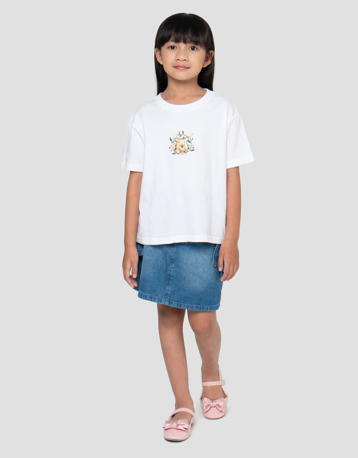 DISNEY POOH PRINT KAOS ANAK PEREMPUAN
