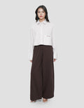 NEVADA EMBRO STRIPE KEMEJA BOXY WANITA