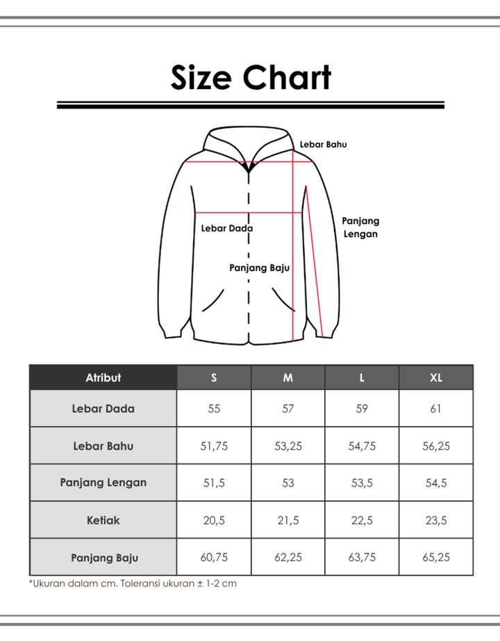 NEVADA HOODIE PARACHUTE JAKET WANITA
