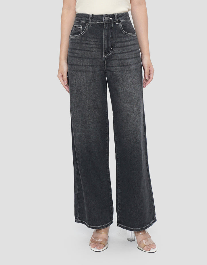 NEVADA EMBRO STAR WIDELEG CELANA JEANS WANITA