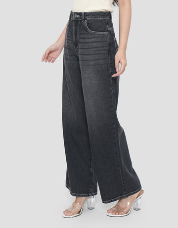 NEVADA EMBRO STAR WIDELEG CELANA JEANS WANITA