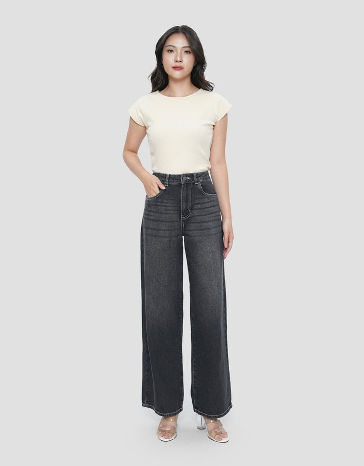 NEVADA EMBRO STAR WIDELEG CELANA JEANS WANITA