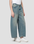 NEVADA BARREL LONG CELANA DENIM WANITA