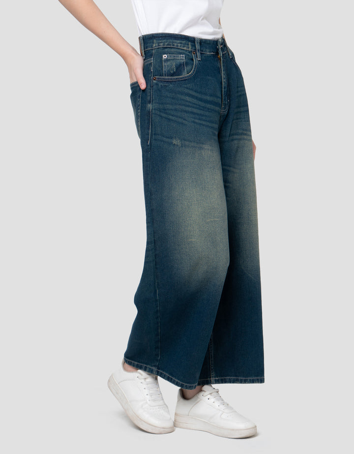 NEVADA BARREL LONG CELANA DENIM WANITA
