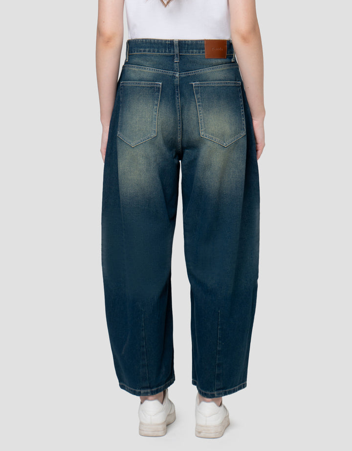 NEVADA BARREL LONG CELANA DENIM WANITA
