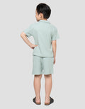 LITTLE M TEXTURE PAKAIAN SETELAN ANAK LAKI-LAKI