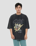DISNEY STITCH GUITAR KAOS OVERSIZE PRIA