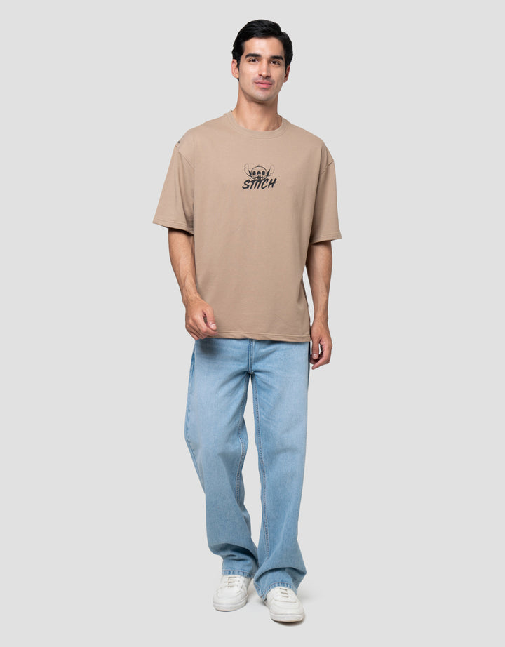 DISNEY STITCH ROCK BACKPRINT KAOS OVERSIZE PRIA