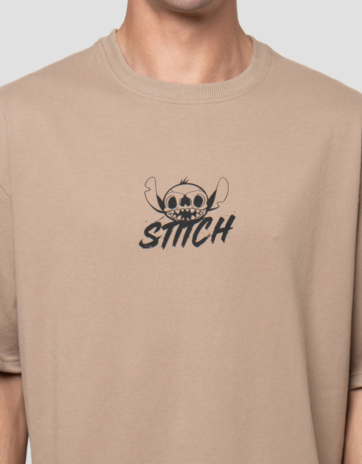 DISNEY STITCH ROCK BACKPRINT KAOS OVERSIZE PRIA