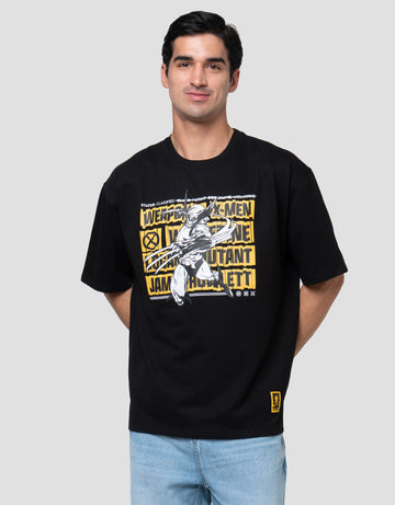 MARVEL WOLVERINE KAOS OVERSIZE PRIA