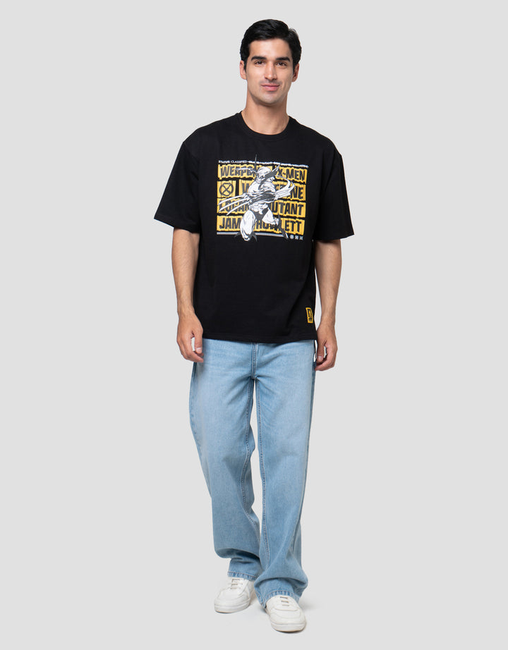 MARVEL WOLVERINE KAOS OVERSIZE PRIA