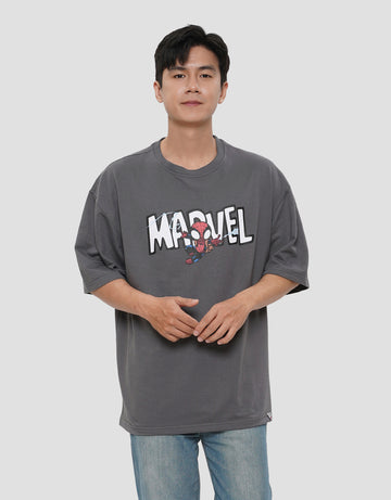 MARVEL SPIDERMAN KAOS OVERSIZE PRIA