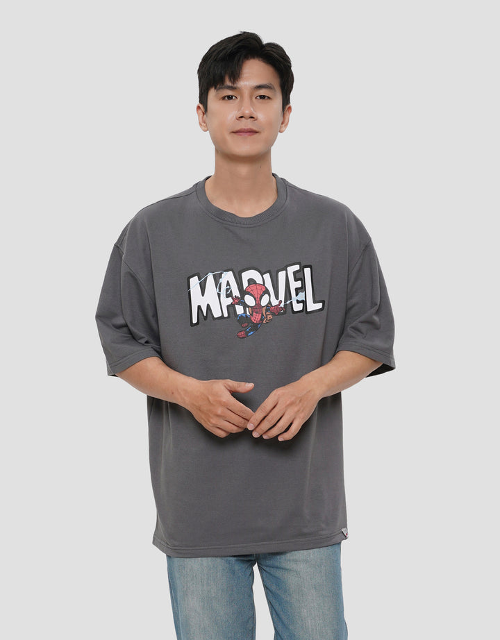 MARVEL SPIDERMAN KAOS OVERSIZE PRIA