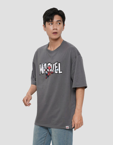 MARVEL SPIDERMAN KAOS OVERSIZE PRIA
