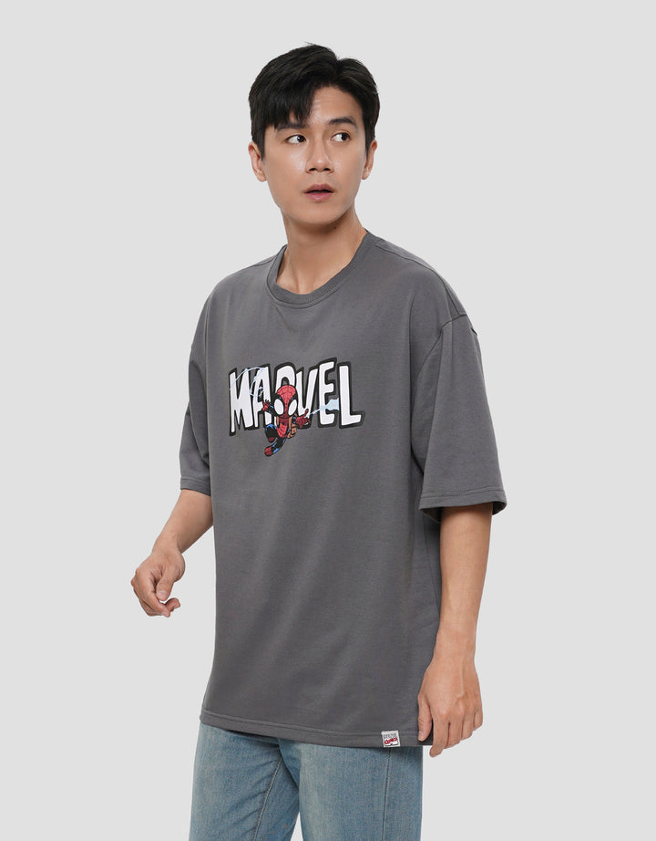 MARVEL SPIDERMAN KAOS OVERSIZE PRIA
