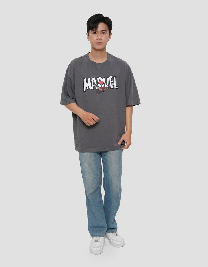 MARVEL SPIDERMAN KAOS OVERSIZE PRIA