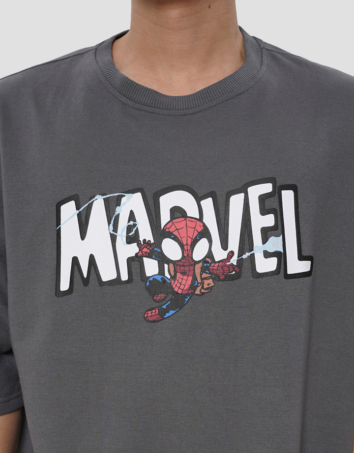 MARVEL SPIDERMAN KAOS OVERSIZE PRIA