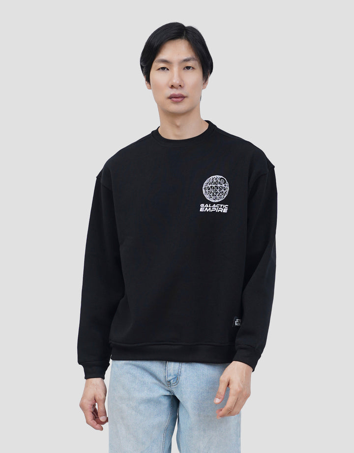 STAR WARS BOXY FACE DARTH VADER OUTLINE SWEATER PRIA