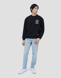 STAR WARS BOXY FACE DARTH VADER OUTLINE SWEATER PRIA