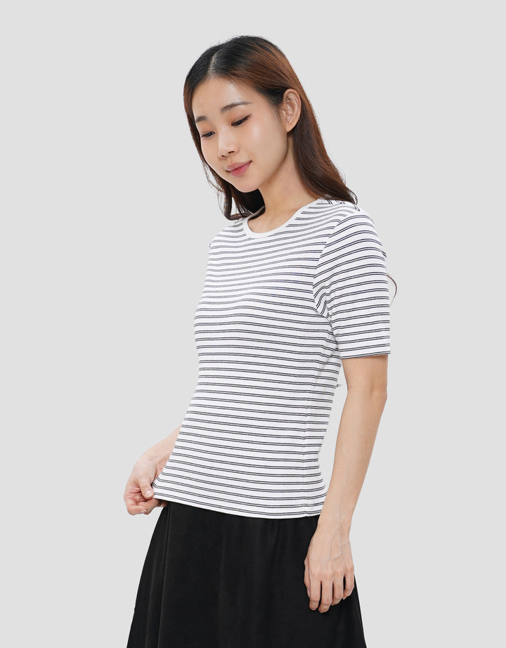 SUKO STRIPE KAOS WANITA