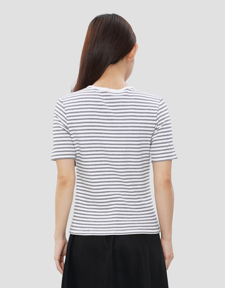 SUKO STRIPE KAOS WANITA