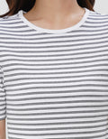 SUKO STRIPE KAOS WANITA
