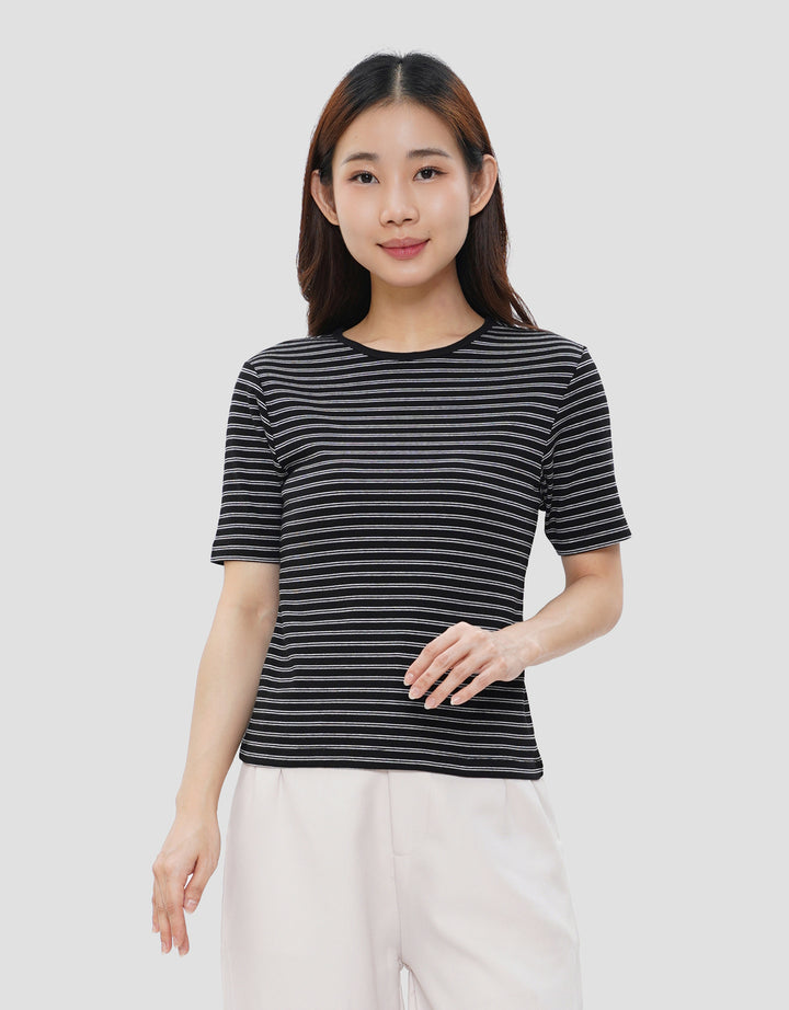 SUKO STRIPE KAOS WANITA