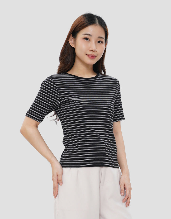 SUKO STRIPE KAOS WANITA
