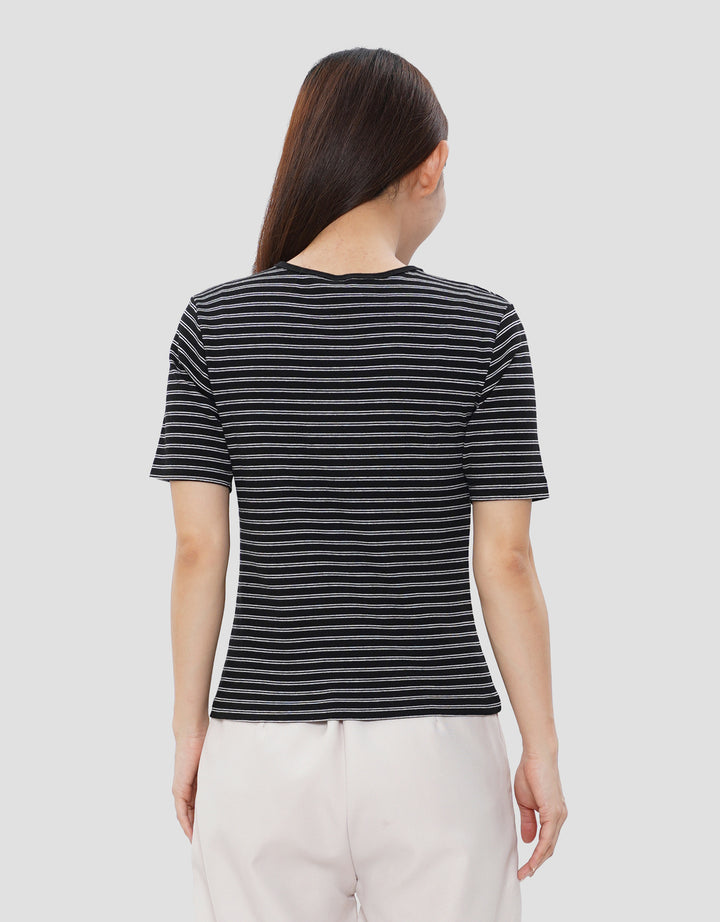 SUKO STRIPE KAOS WANITA